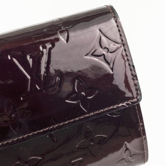 Louis Vuitton Sarah Amarante Monogram Vernis Leather Wallet - Picture 5 of 10